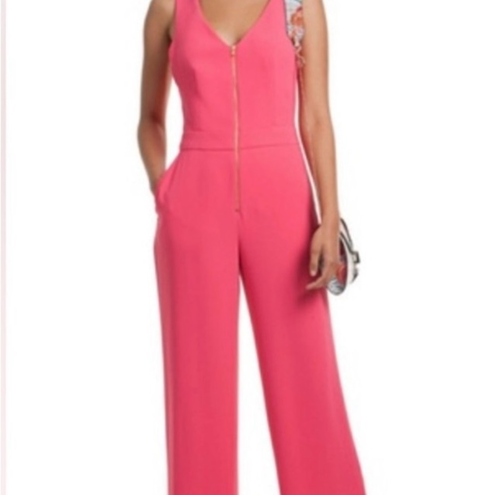Trina Turk Tamayo Pink Jumpsuit